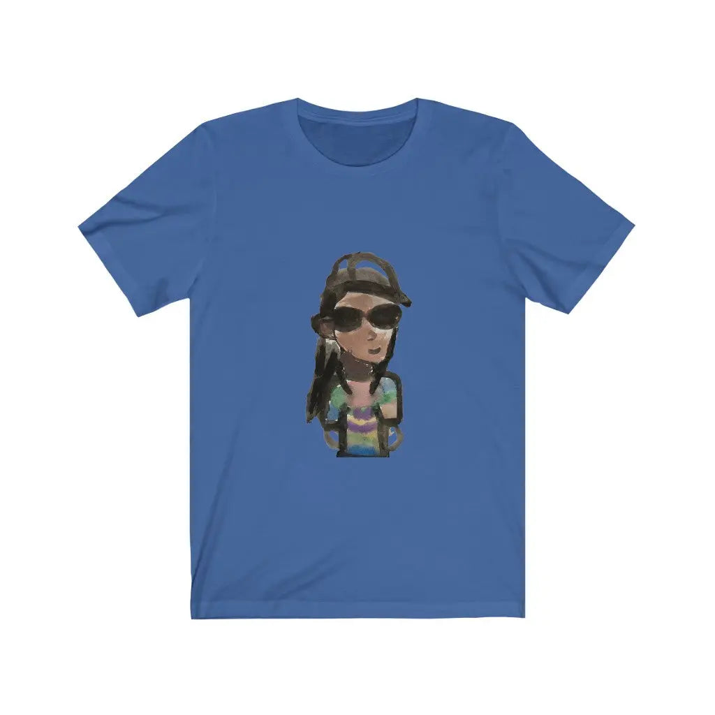 CUZ DJ CLEAN T-SHIRT-T-Shirt-True Royal-S-mysticalcherry