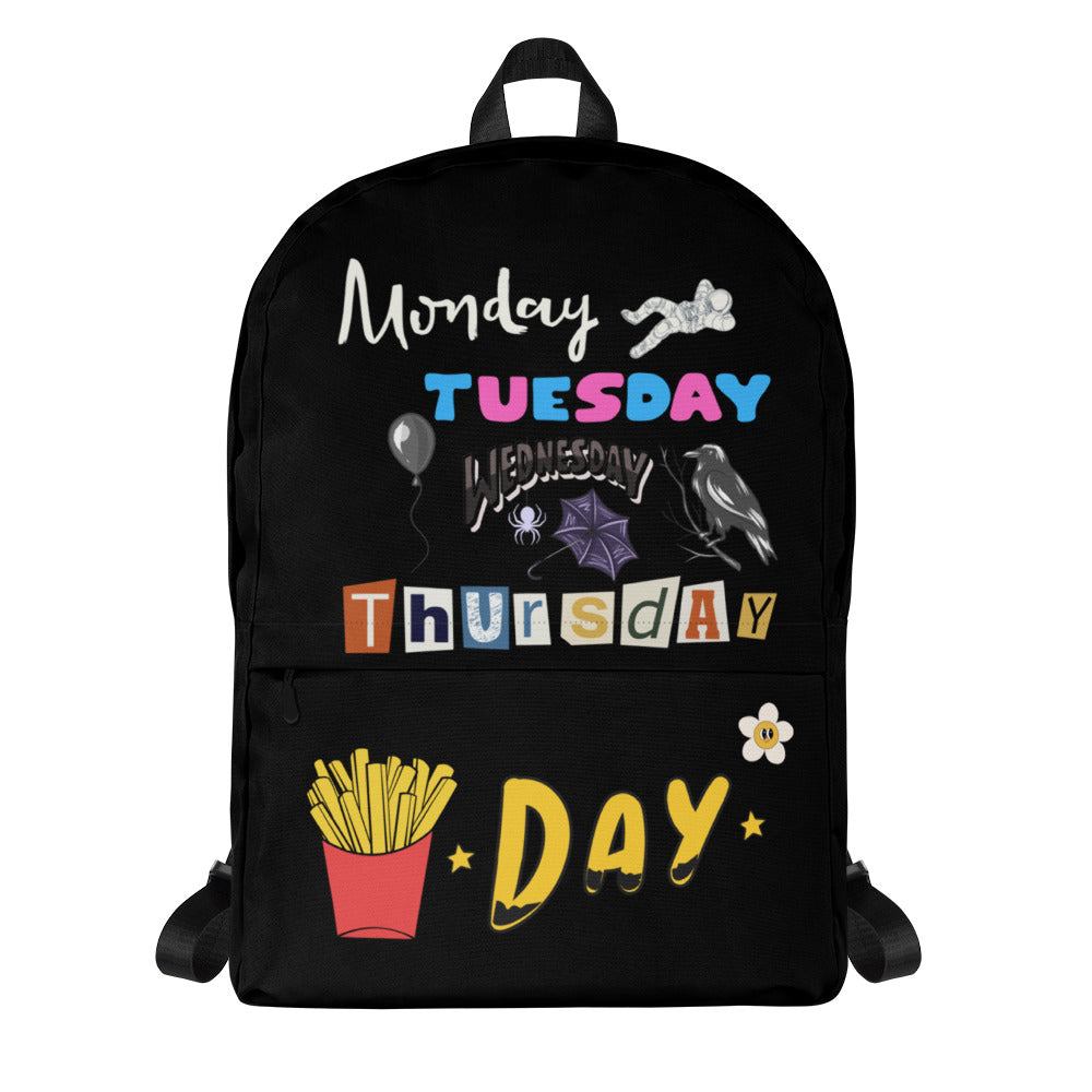 Days of the Week Backpack-backpack-mysticalcherry