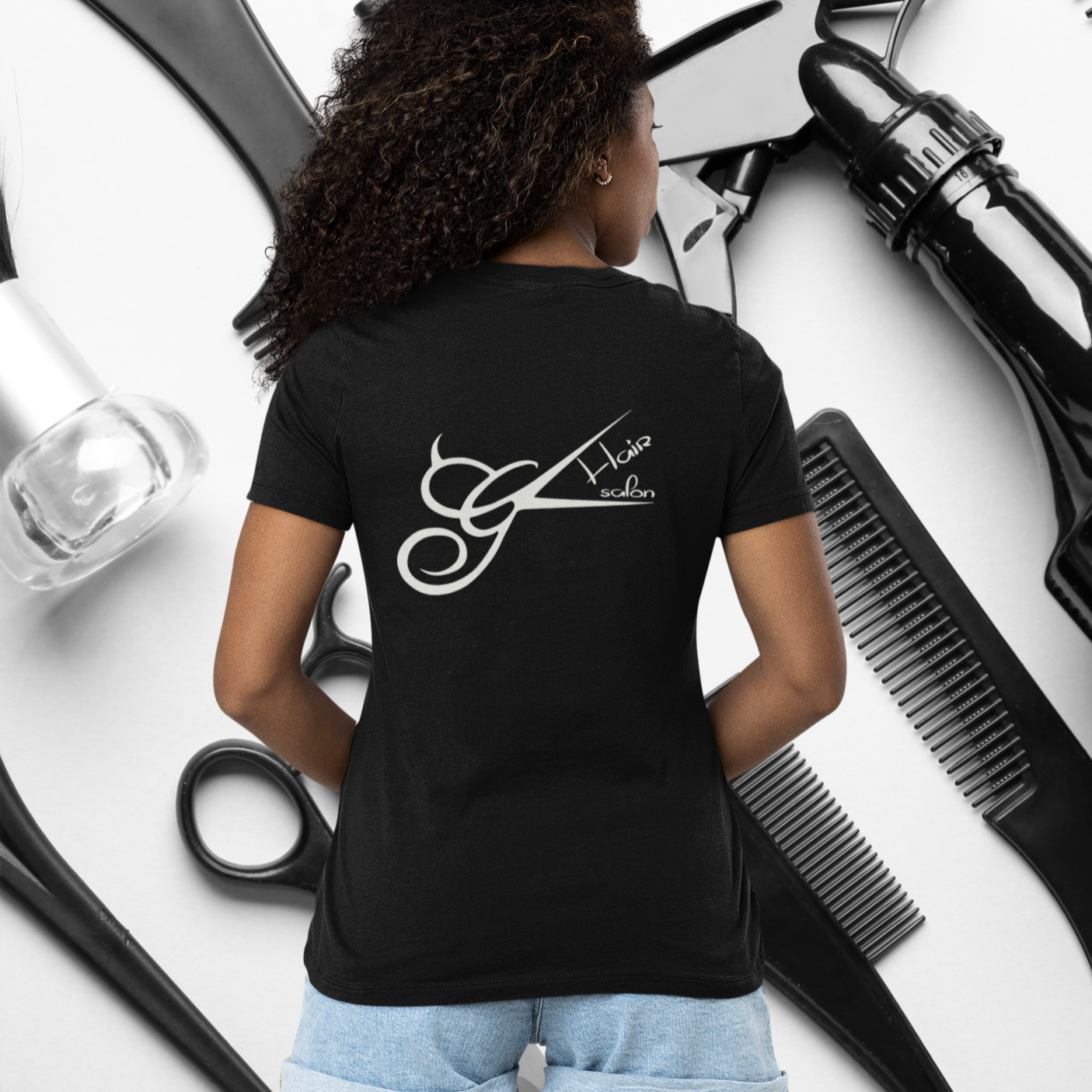 Giselle's Blessed Scissor Tee-T-Shirt-mysticalcherry