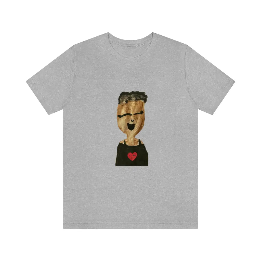 I LOVE U GRAMMA T-SHIRT-T-Shirt-Athletic Heather-S-mysticalcherry