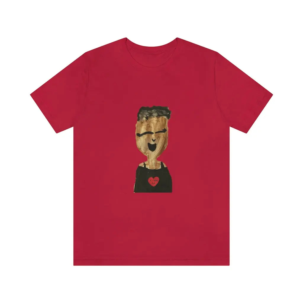 I LOVE U GRAMMA T-SHIRT-T-Shirt-Red-S-mysticalcherry