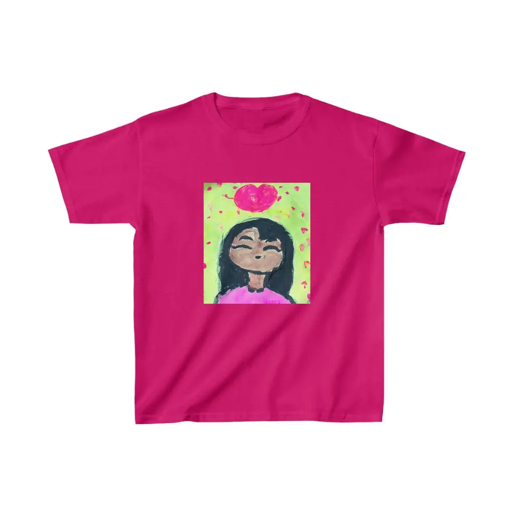 My Friend Kids Heavy Cotton™ T-Shirt-Kids clothes-Heliconia-XS-mysticalcherry