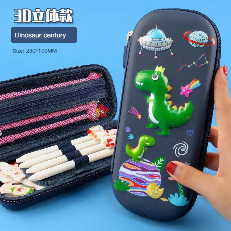 3D Kawaii School Pencil Cases-Pencil case-The Age of Dinosaurs-mysticalcherry