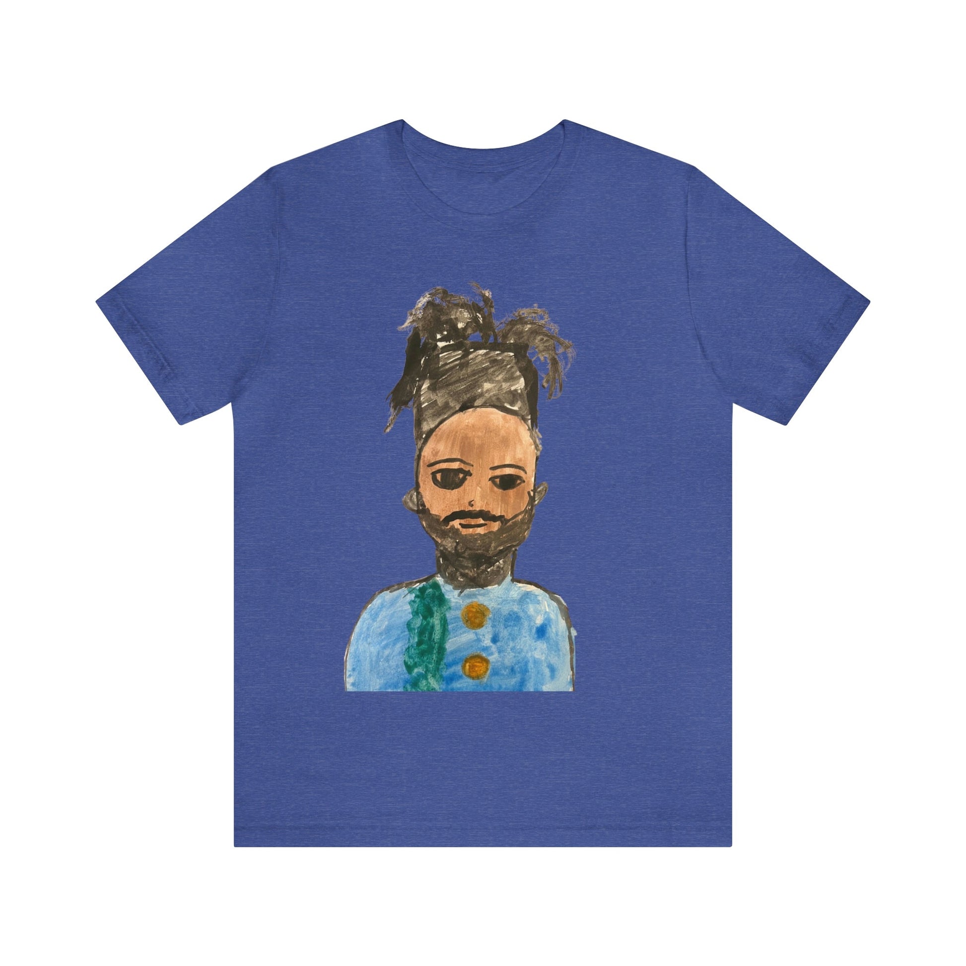 Watch di Dread T-Shirt-T-Shirt-Heather True Royal-S-mysticalcherry