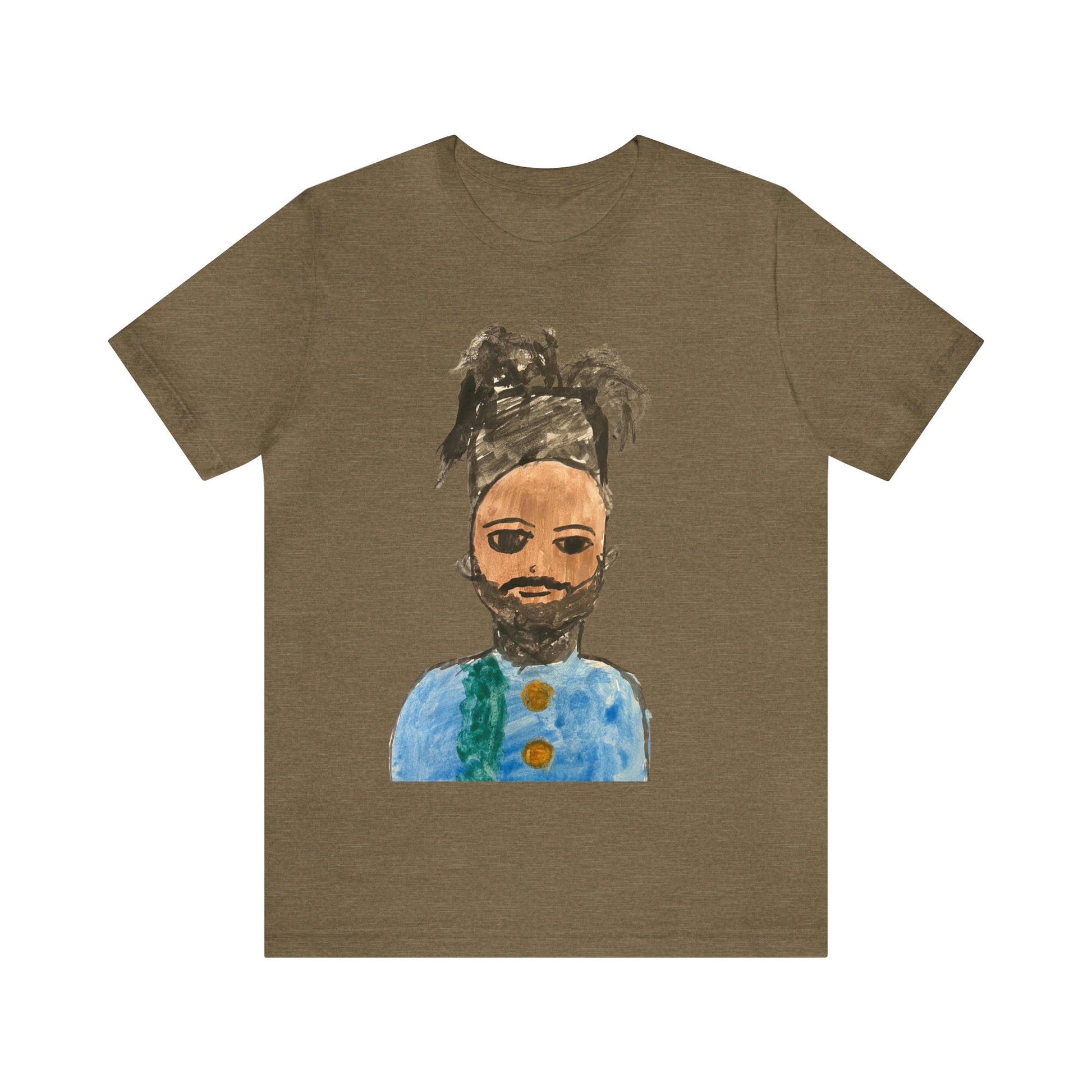 Watch di Dread T-Shirt-T-Shirt-Heather Olive-S-mysticalcherry