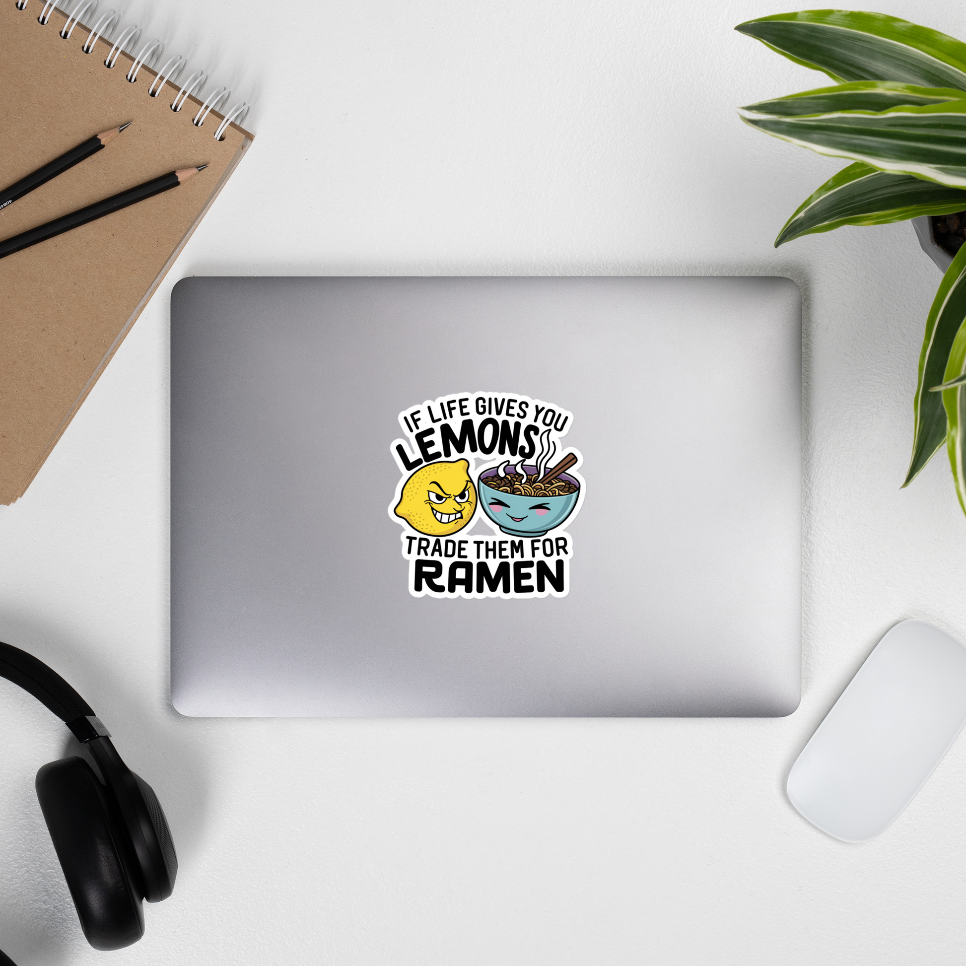If life Gives You Lemons.. Bubble-free stickers-KISS CUT stickers-mysticalcherry