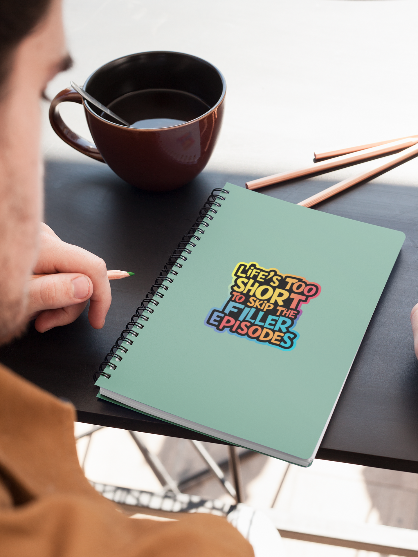 Life's Too Short To Skip... Bubble-free stickers-bubble-free sticker-mysticalcherry