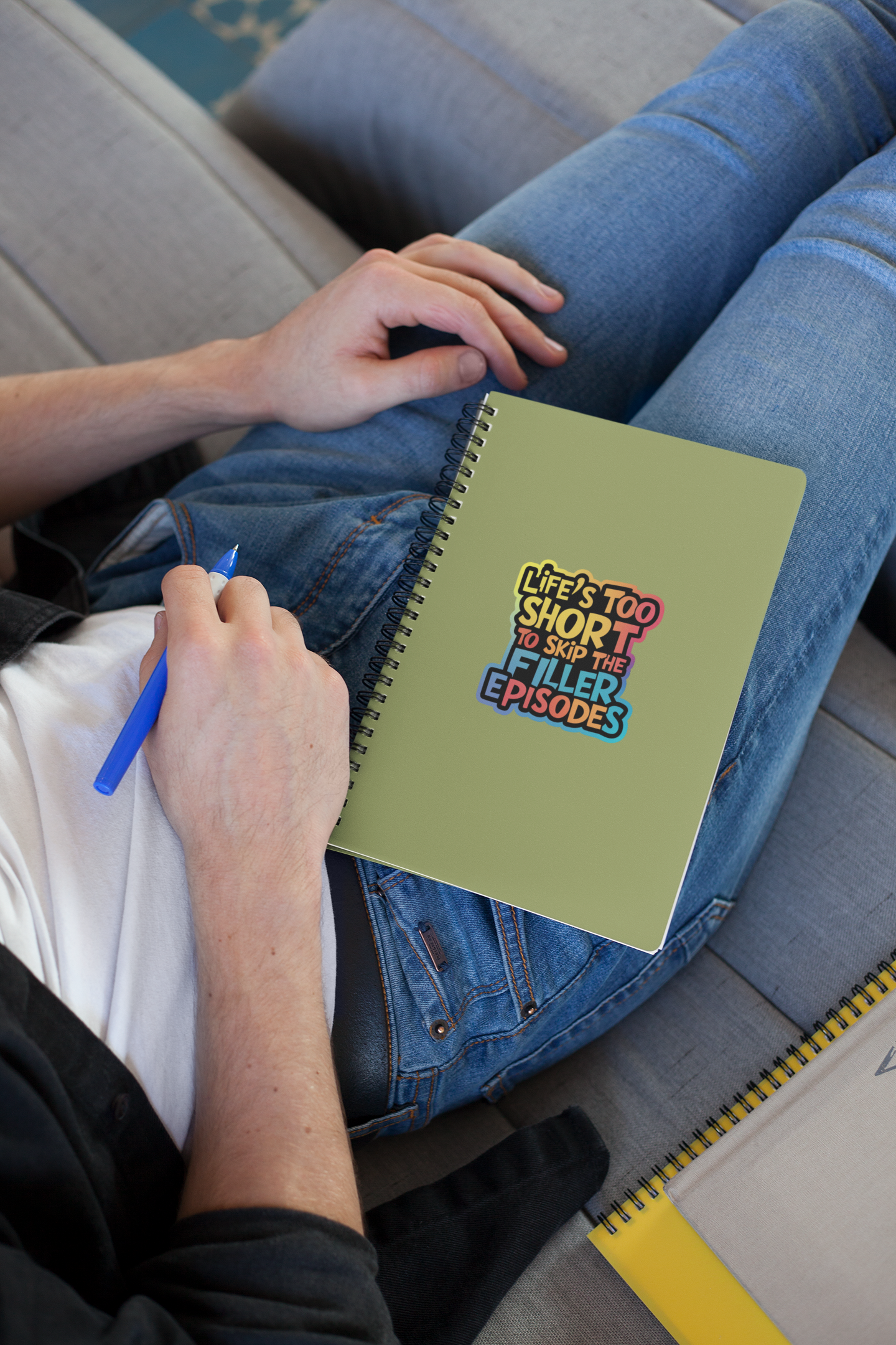Life's Too Short To Skip... Bubble-free stickers-bubble-free sticker-mysticalcherry