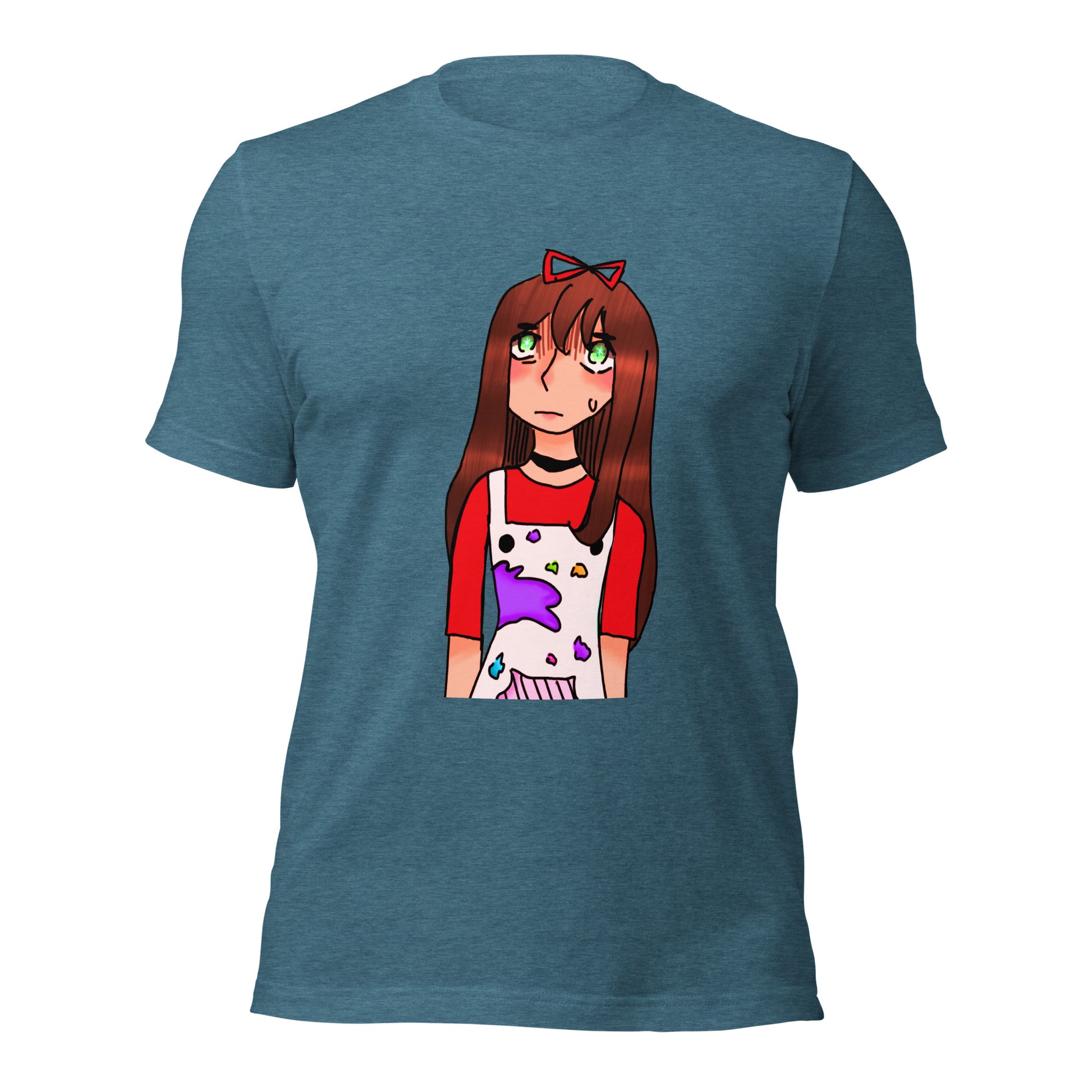 I'm The Painter T-shirt-Wearable art t-shirt-Heather Deep Teal-S-mysticalcherry