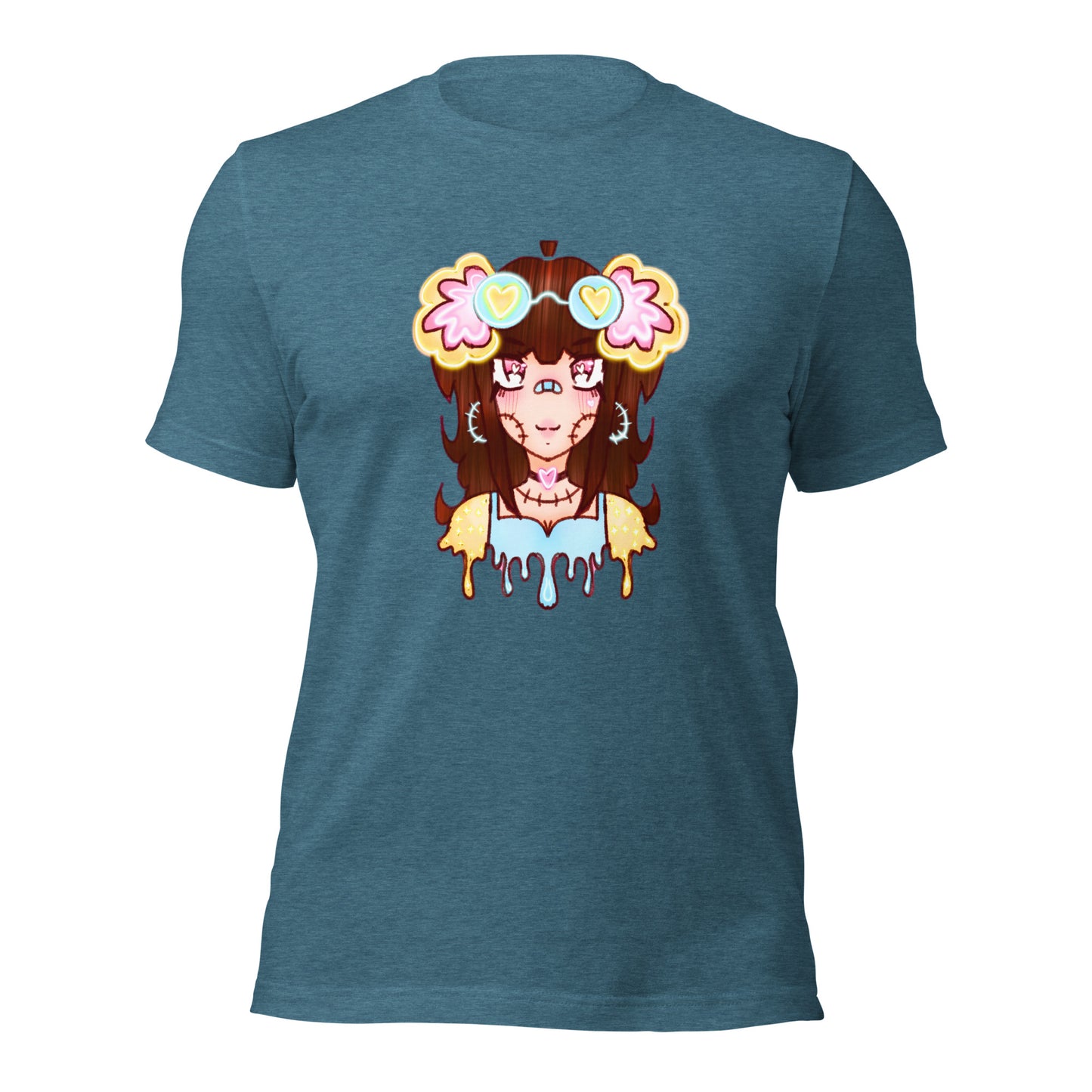Kreama T-shirt-Wearable art t-shirt-Heather Deep Teal-S-mysticalcherry