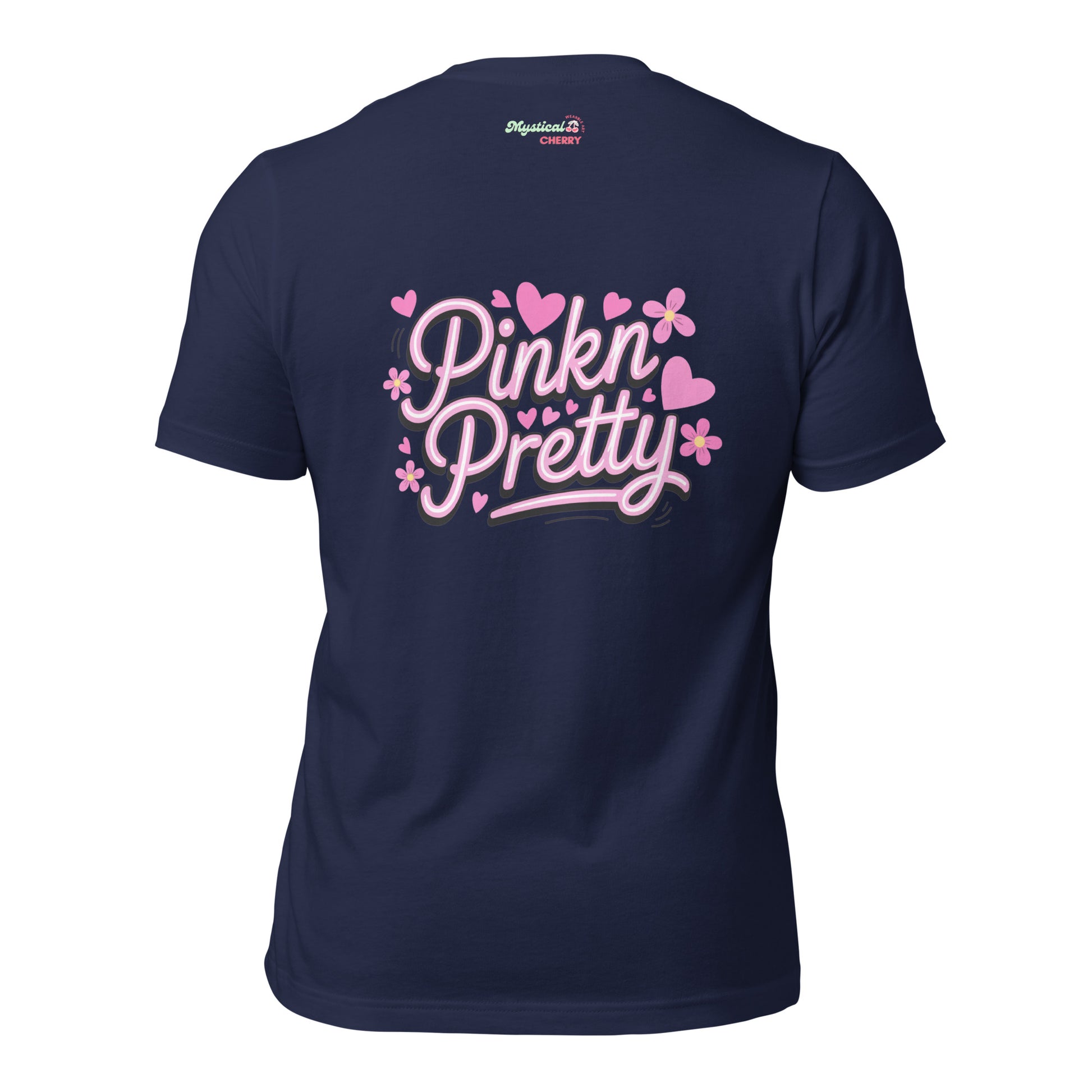 PrettyN Pink Character T-shirt-Wearable art t-shirt-mysticalcherry