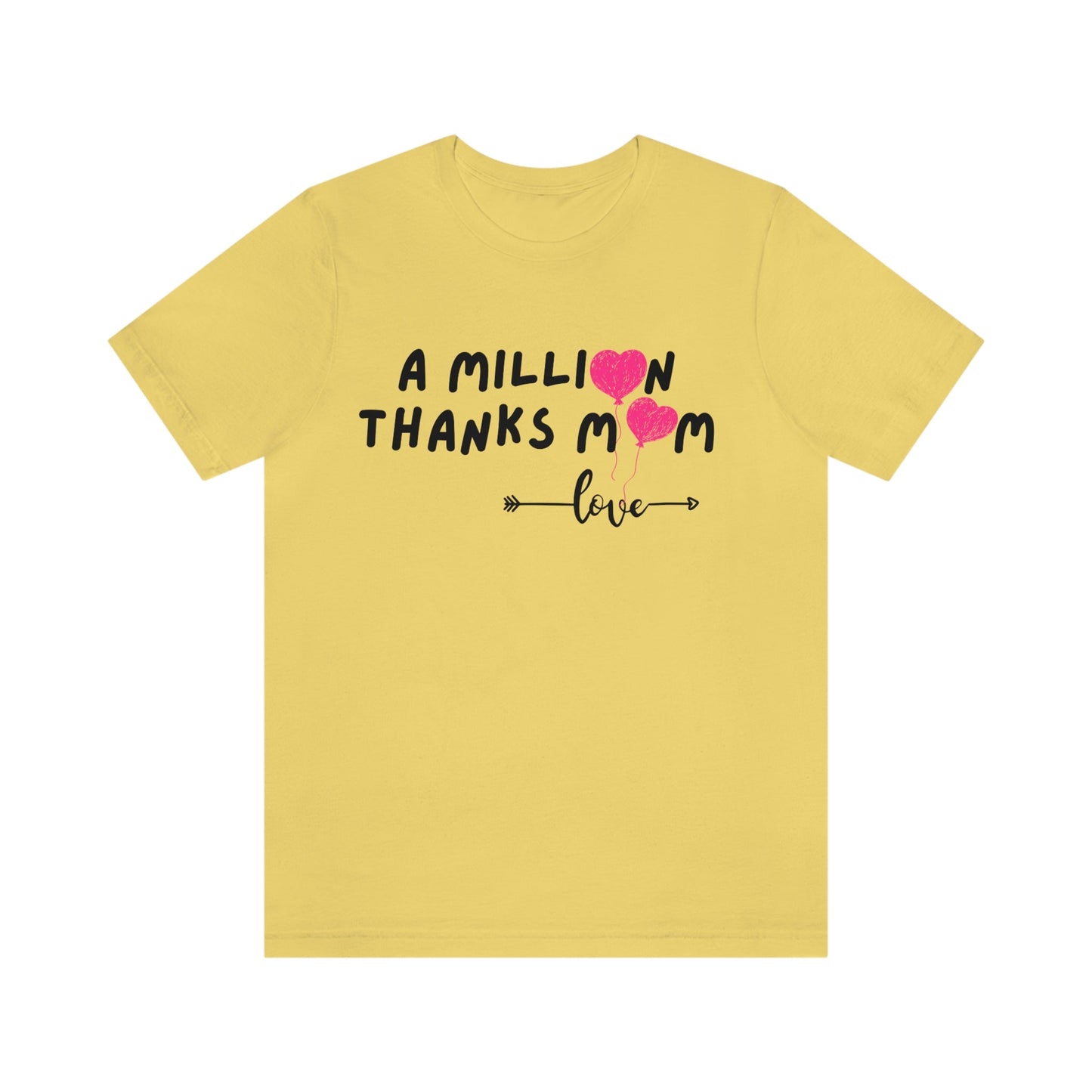 A MILLION THANKS MON T-SHIRT-T-Shirt-Yellow-S-mysticalcherry