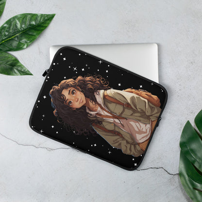 Adorable Girl Laptop Sleeve: Stylish Protection with a Cute Twist!-laptop case-13″-2-mysticalcherry