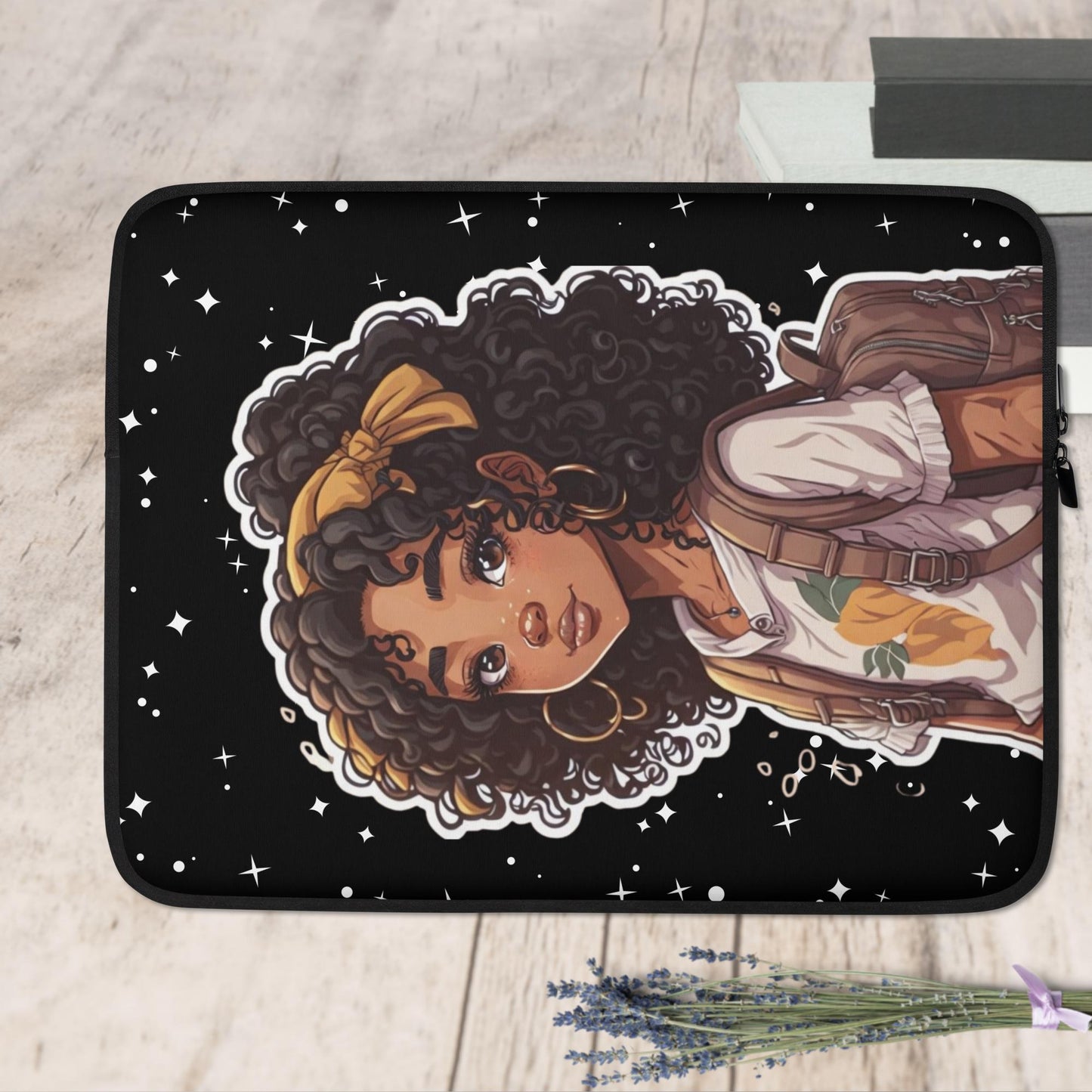 Adorable Girl Laptop Sleeve: Stylish Protection with a Cute Twist!-laptop case-15″-1-mysticalcherry