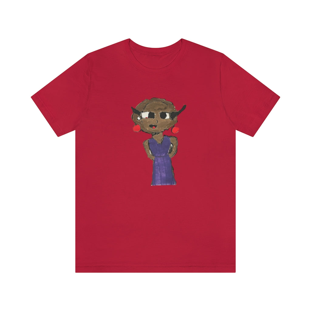 Aunty Beve T-Shirt-T-Shirt-Red-S-mysticalcherry