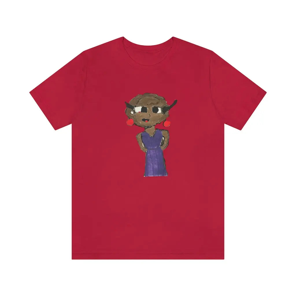 Aunty Beve T-Shirt-T-Shirt-Red-S-mysticalcherry