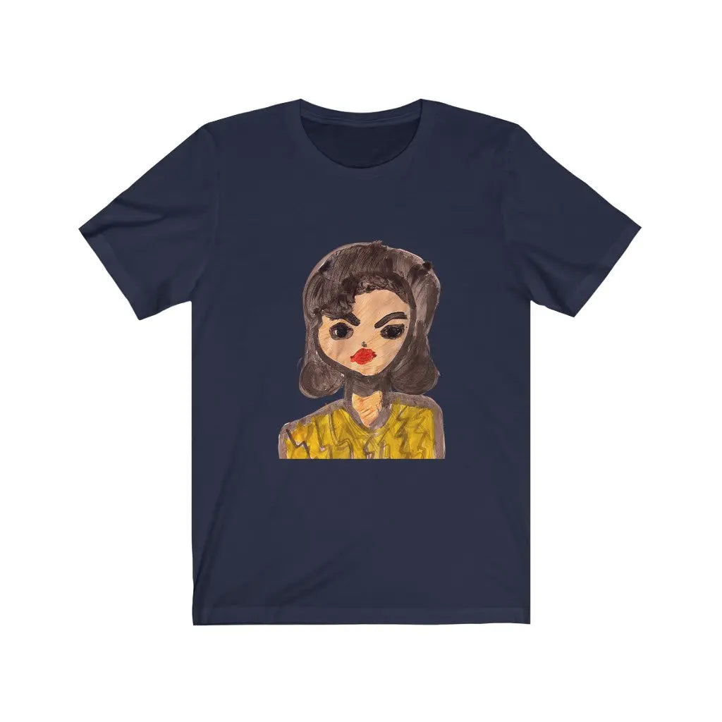 Aunty Patricia T-Shirt-T-Shirt-Navy-S-mysticalcherry