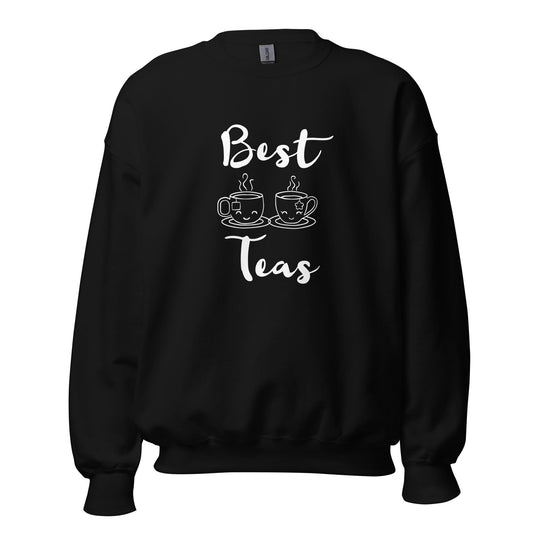 Best Teas Crewneck Sweatshirt-Navy-S-mysticalcherry