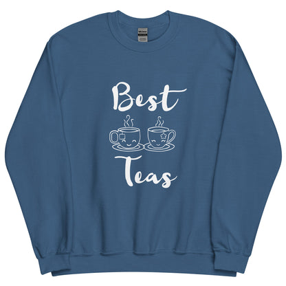 Best Teas Crewneck Sweatshirt-Indigo Blue-S-mysticalcherry