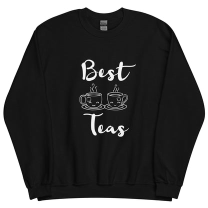 Best Teas Crewneck Sweatshirt-crewneck-Black-S-mysticalcherry