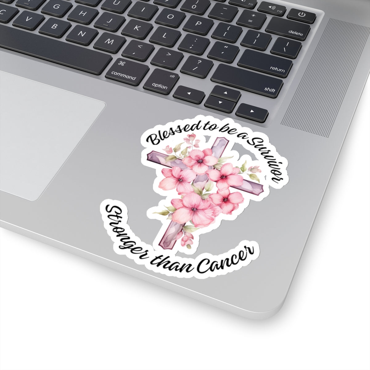 Blessed to Be A Survivor...Inspirational Quote Kiss-Cut Stickers-Paper products-mysticalcherry
