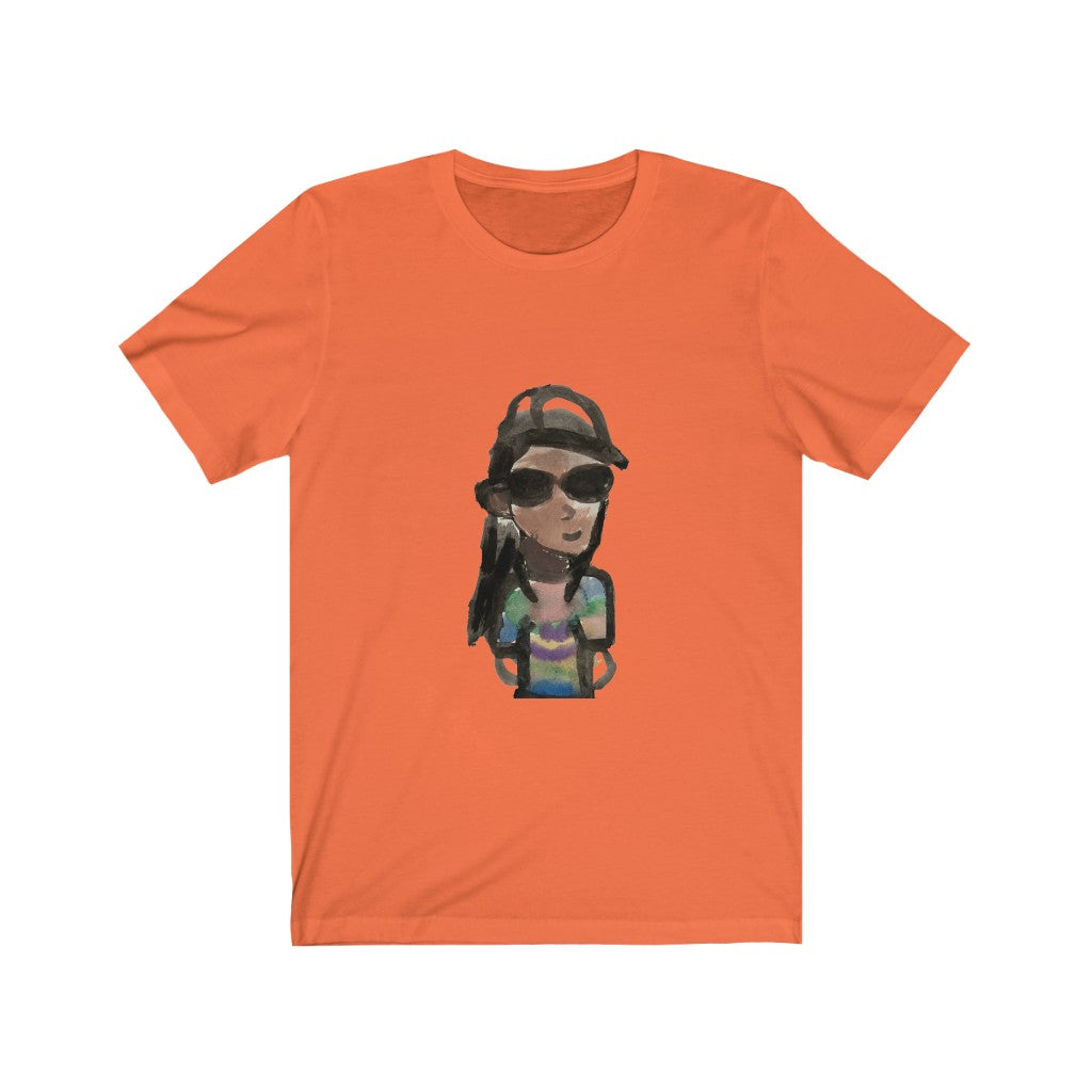 CUZ CJ CLEAN T-SHIRT-T-Shirt-Orange-S-mysticalcherry