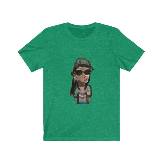 CUZ DJ CLEAN T-SHIRT-T-Shirt-Heather Kelly-S-mysticalcherry