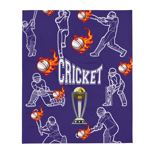 Cricket Moves Throw Blanket-50″×60″-mysticalcherry