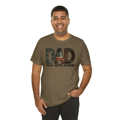 DAD #Man #Myth #Legend T-Shirt-T-Shirt-mysticalcherry