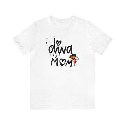 Diva MOM Sings T-shirt-T-Shirt-White-S-mysticalcherry