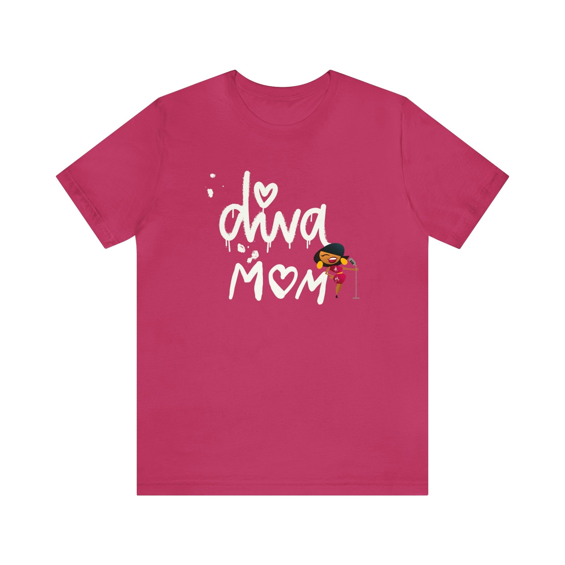 Diva MOM Sings T-shirt-T-Shirt-Berry-S-mysticalcherry