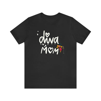 Diva MOM Sings T-shirt-T-Shirt-Black-S-mysticalcherry