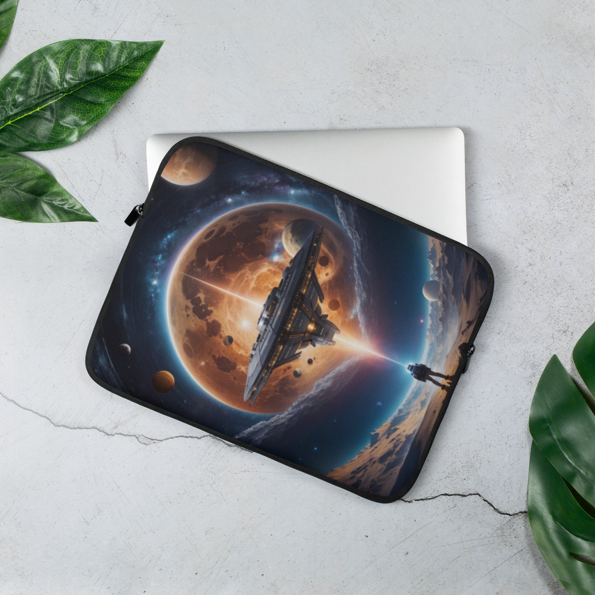 Embark on a Celestial Journey: Galactic Odyssey Laptop Case-laptop sleeve-13″-3-mysticalcherry
