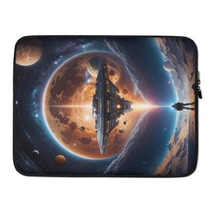 Embark on a Celestial Journey: Galactic Odyssey Laptop Case-laptop sleeve-15″-3-mysticalcherry