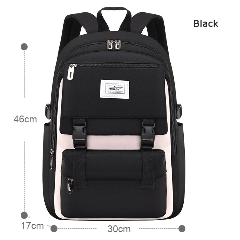 Empress Waterproof Backpack-backpack-black-mysticalcherry