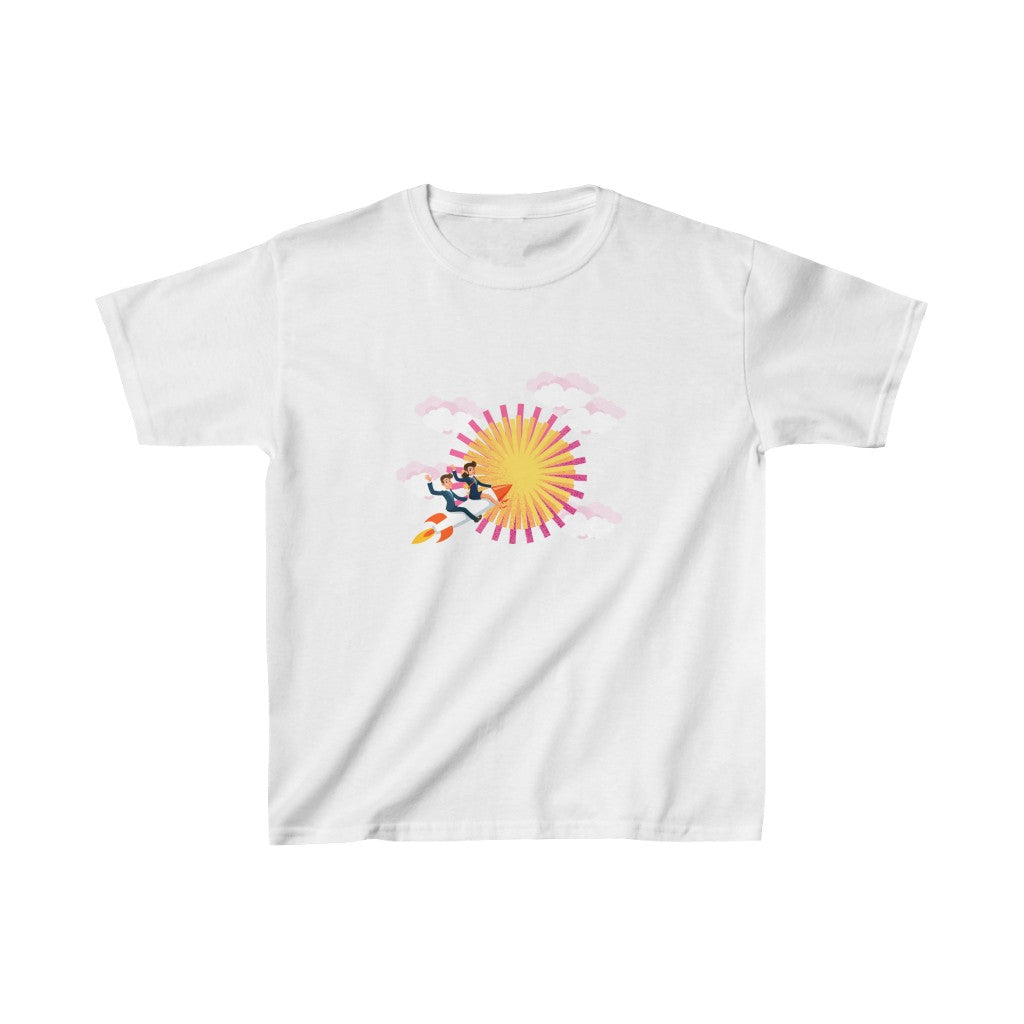 Fly Fly Fly Kid Cotton™ Tee-Kids clothes-XS-White-mysticalcherry