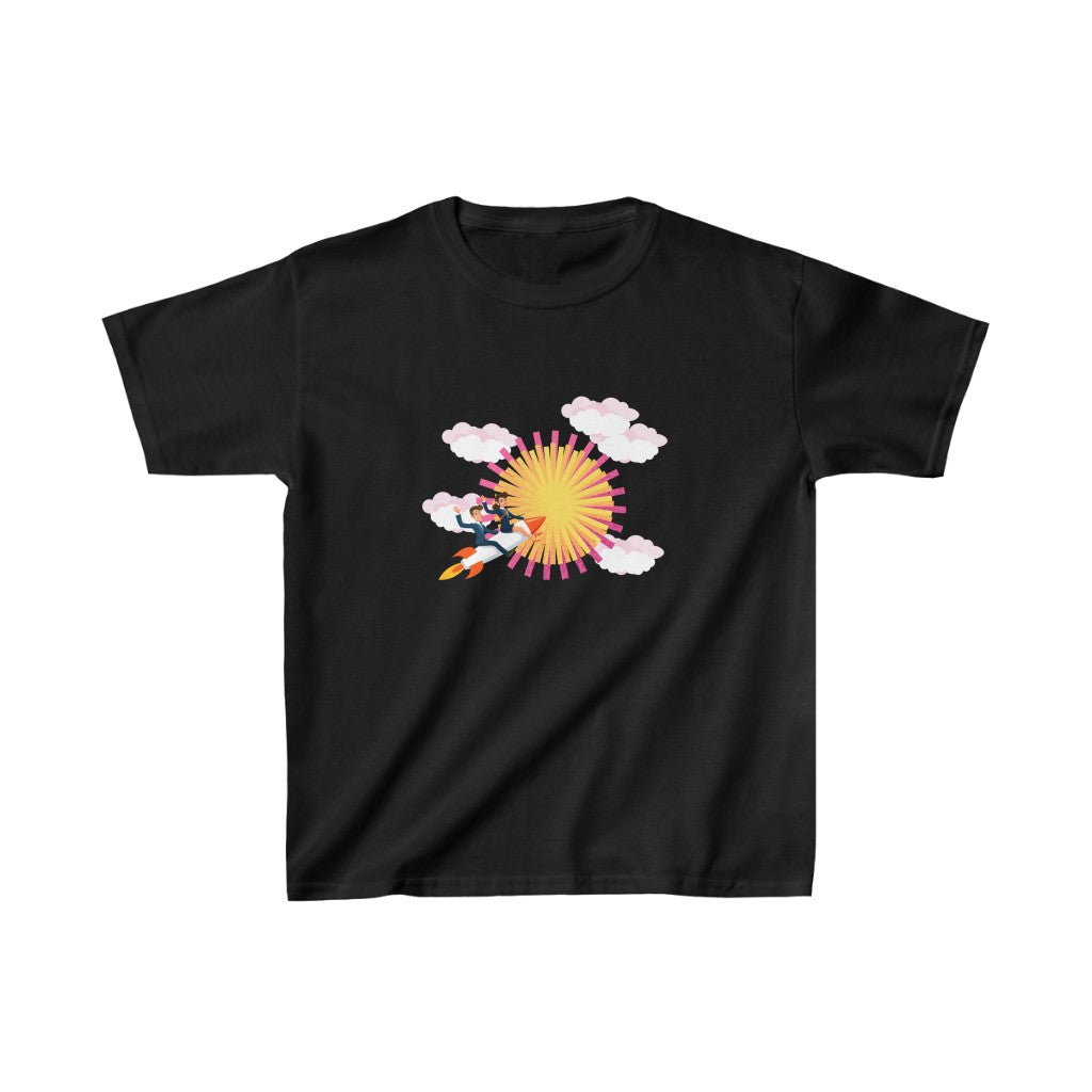 Fly Fly Fly Kid Cotton™ Tee-Kids clothes-XS-Black-mysticalcherry