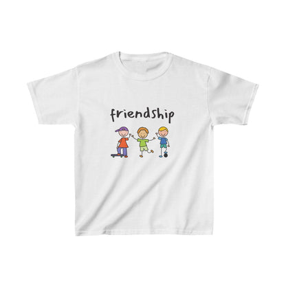 Friendship Kids Cotton™ Tee-Kids clothes-XS-White-mysticalcherry