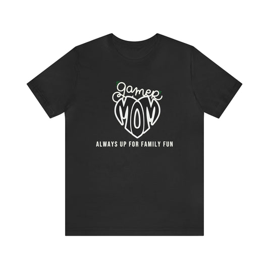 Gamer Mom T-shirt-T-Shirt-Black-S-mysticalcherry