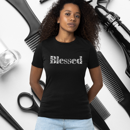 Giselle's Blessed Scissor Tee-T-Shirt-mysticalcherry