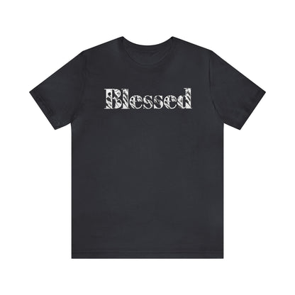Giselle's Blessed Scissor Tee-T-Shirt-Dark Grey-S-mysticalcherry