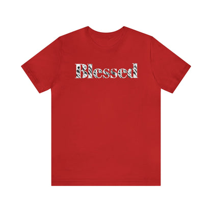 Giselle's Blessed Scissor Tee-T-Shirt-Red-S-mysticalcherry