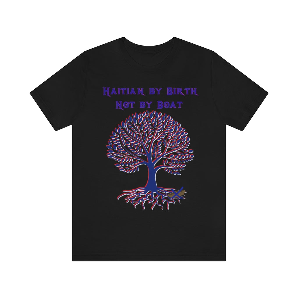 HAITIAN BY BIRTH HERITAGE T-SHIRT-T-Shirt-Black-S-mysticalcherry