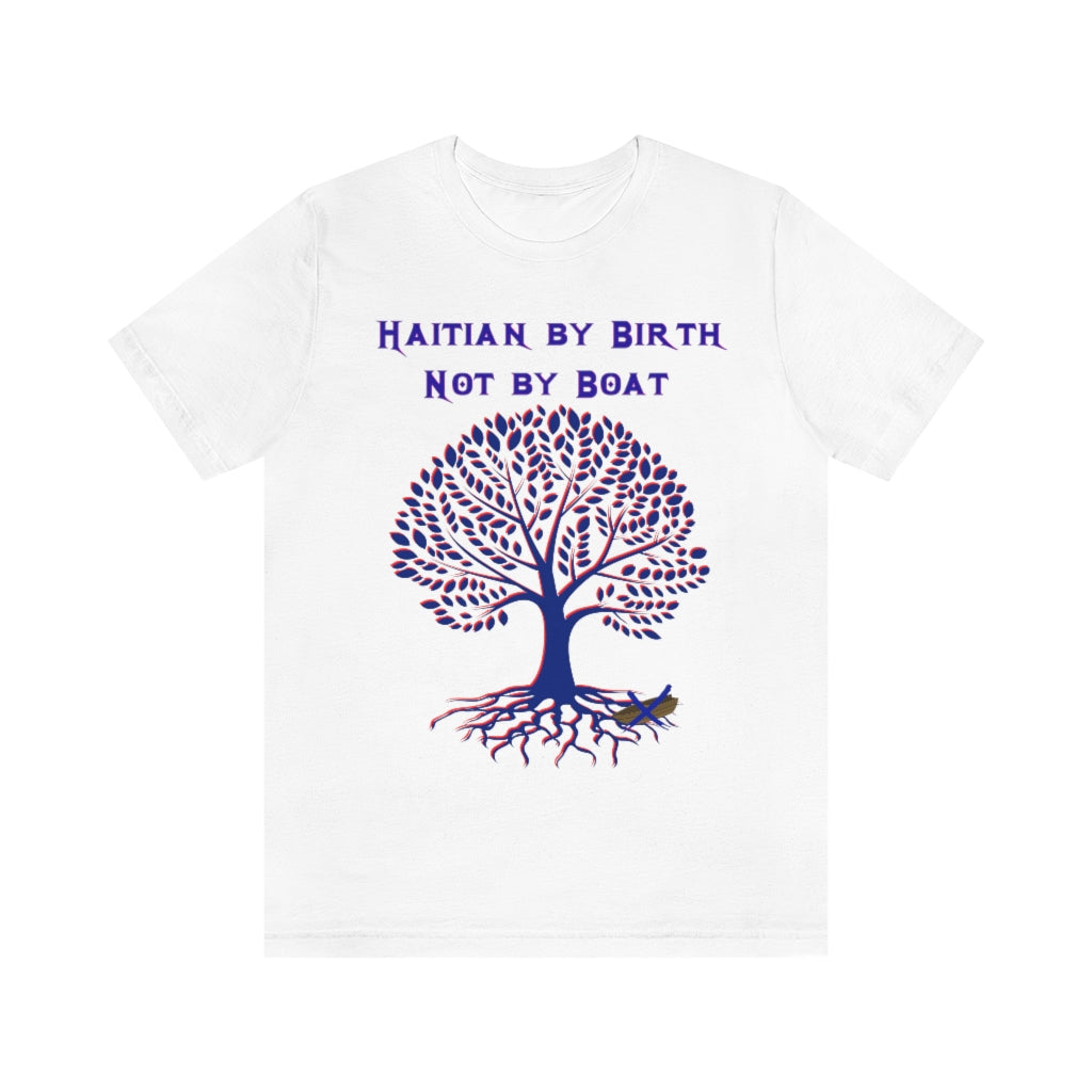 HAITIAN BY BIRTH HERITAGE T-SHIRT-T-Shirt-White-S-mysticalcherry