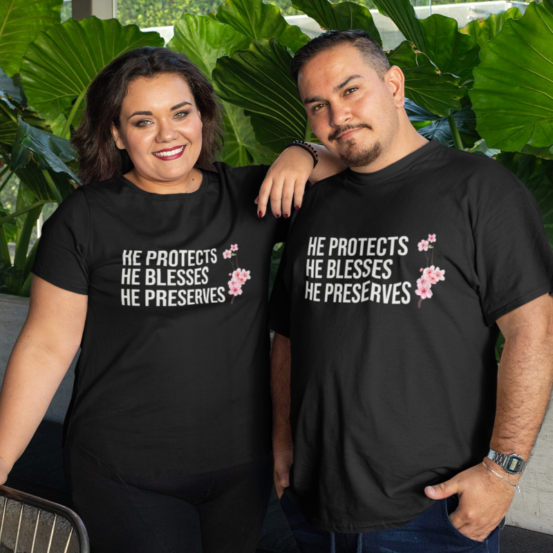 He Protects He Blesses He Preserves T-Shirt-T-Shirt-mysticalcherry