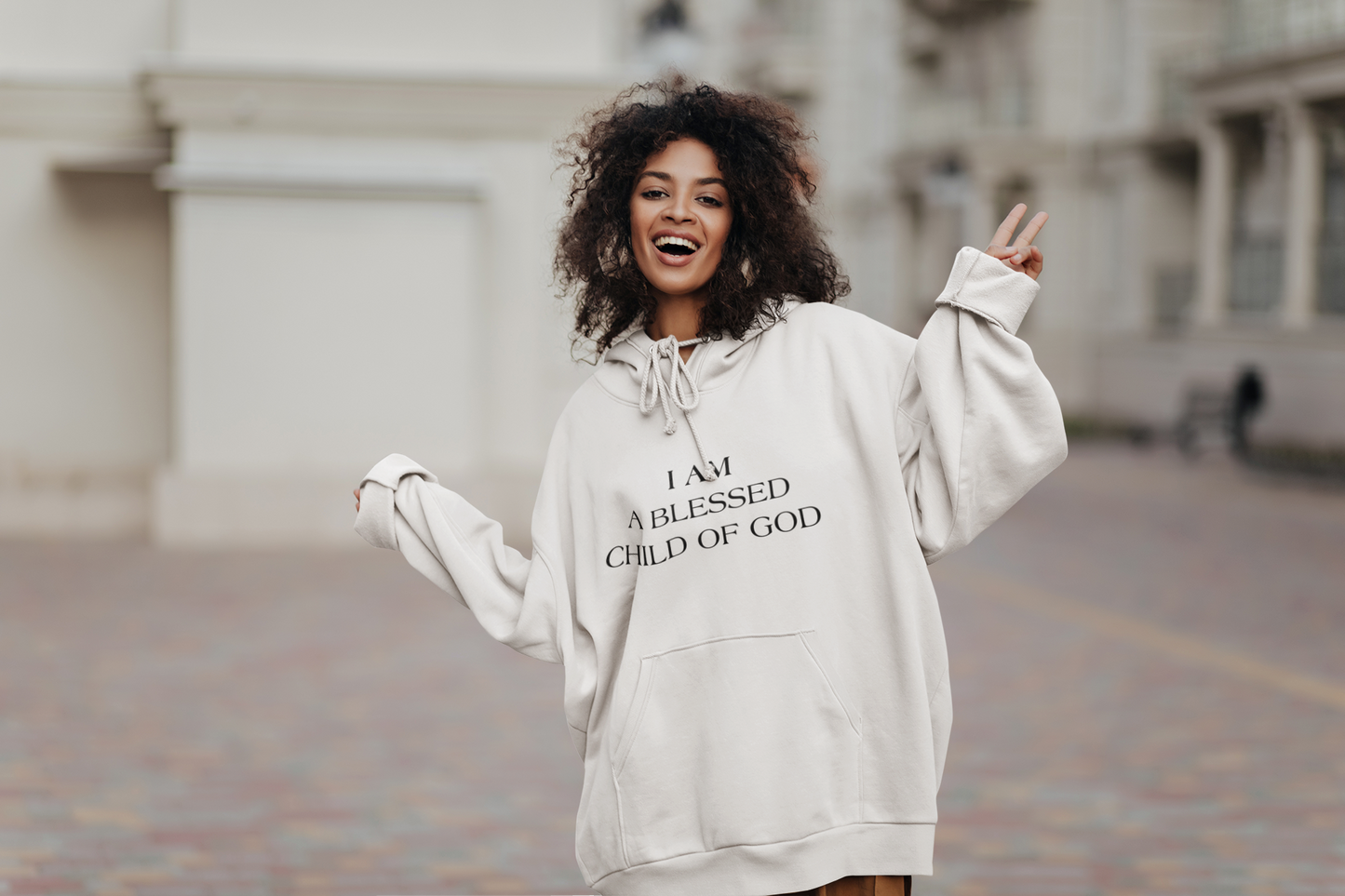 I AM A BLESSED CHILD OF GOD HOODIE-Hoodie-mysticalcherry