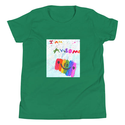I Am Awesome Youth T-Shirt-kid's t-shirt-Kelly-S-mysticalcherry