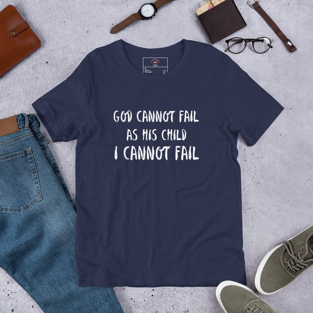 I CANNOT FAIL T-SHIRT-Grapnic T-Shirt-mysticalcherry