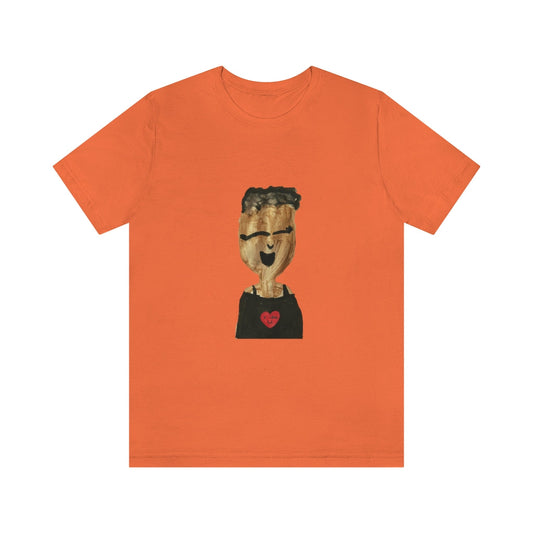 I LOVE U GRAMMA T-SHIRT-T-Shirt-Orange-S-mysticalcherry