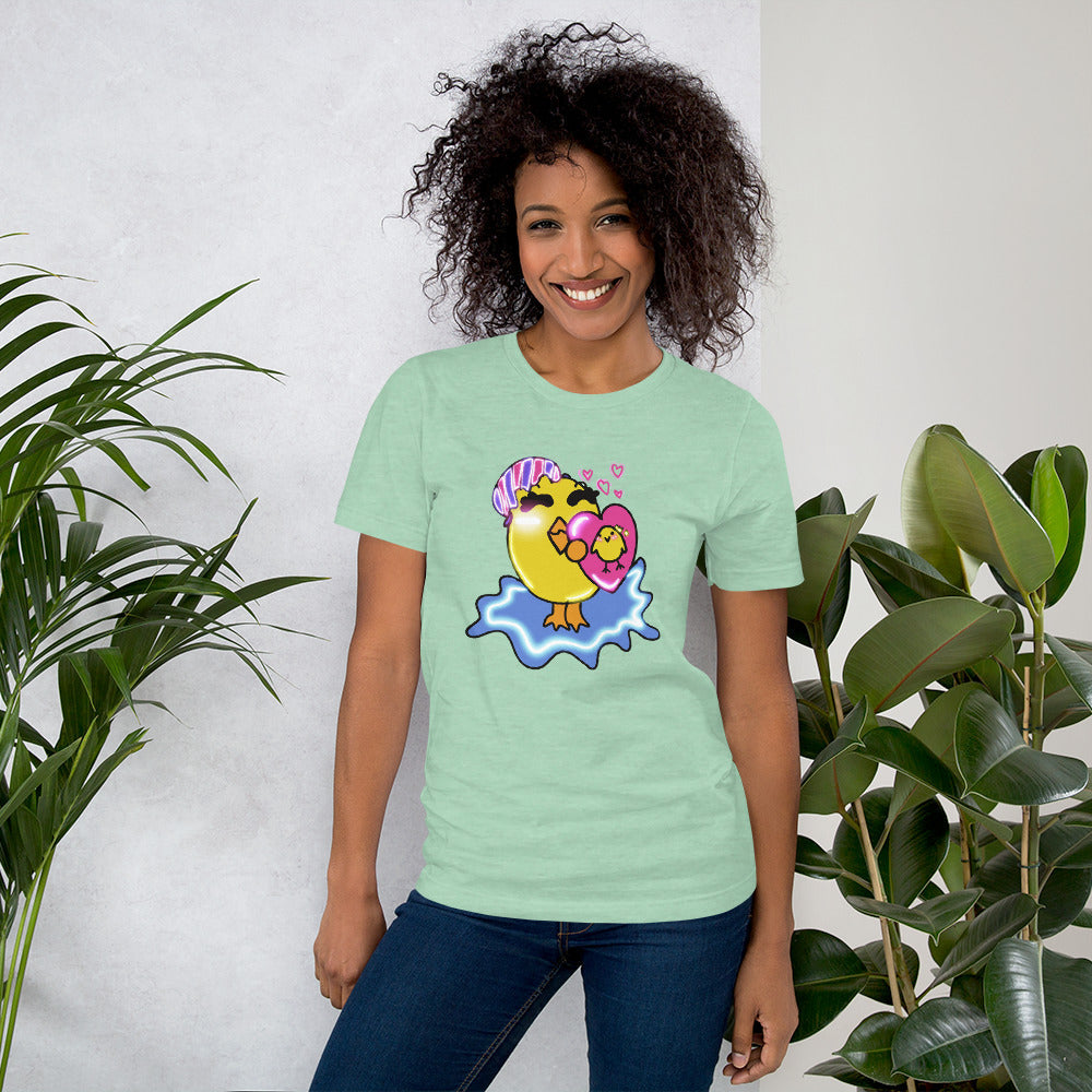 In My Heart Mother's t-shirt-Wearable art t-shirt-Heather Prism Mint-S-mysticalcherry
